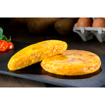 TORTILLA DE PATATA CON CEBOLLA 200GR.