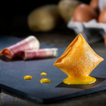 PINTXO HUEVO Y BACON