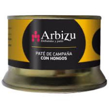 PATE DE CAMPAÑA CON HONGOS ARBIZU