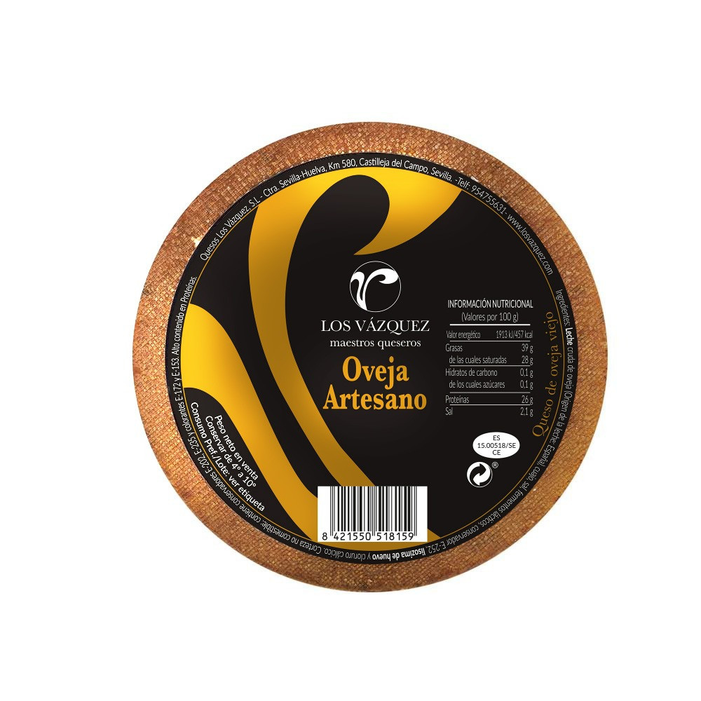 Queso Curado Puro Oveja Blanca – Kataria Gastronómica