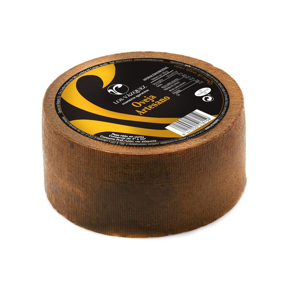 QUESO CURADO PURO OVEJA ARTESANO